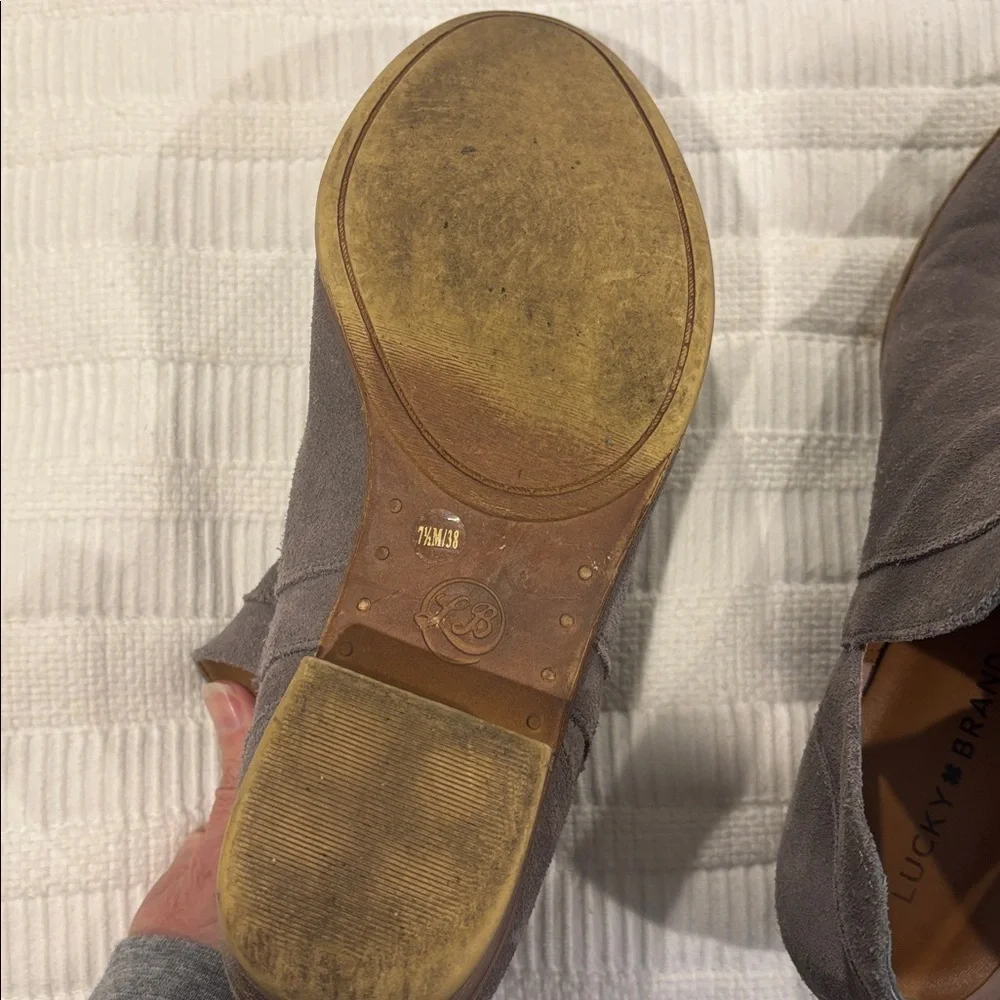 Lucky Brand Womens Ankle Boots 7.5